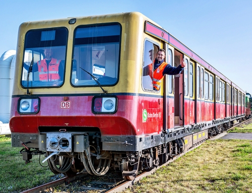 Ernstfall ab jetzt vor Ort proben  Flughafenfeuerwehr bekommt ausrangierte S-Bahn der Baureihe 485 